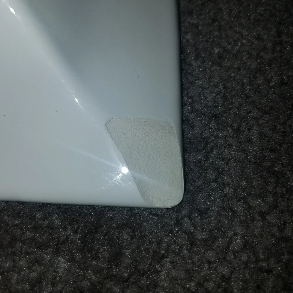 Square Home Plates White. - Picture 5 of 6